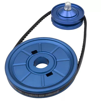 Empi 18-1128 Vw Bug Crankshaft Pulley Kit Blue Anodized W/Timing Marks • $179.95