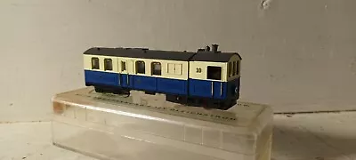 Narrow Gauge HOe 009 Egger Bahn Steam Railcar Railbus Blue White GOOD RUNNER • £74.99