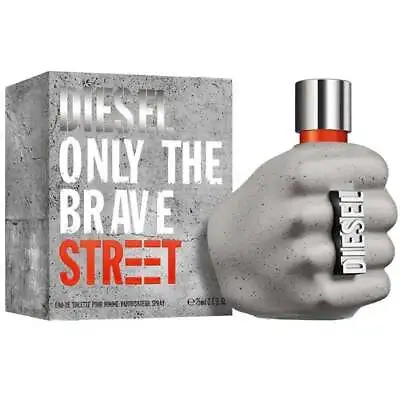 £32.95 • Buy Diesel Only The Brave Street 75ml Edt Spray For Him - New Boxed & Sealed - Uk