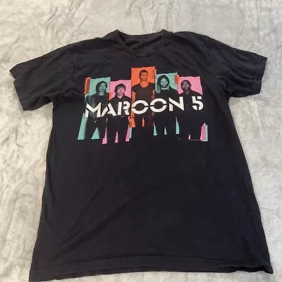 Maroon 5 T-Shirt Size Large North America Tour 2013 Graphic Short Sleeve Black • $13.98