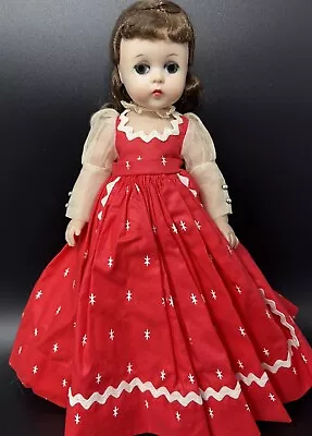 Vintage Madame Alexander Jo Little Women Doll 11 IN 1950’s Hard Plastic Tagged • $75