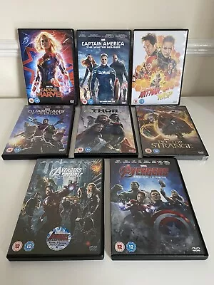 Bundle 8 Marvel DVDs Avengers Thor Antman Doctor Strange MCU Job Lot • £10.99