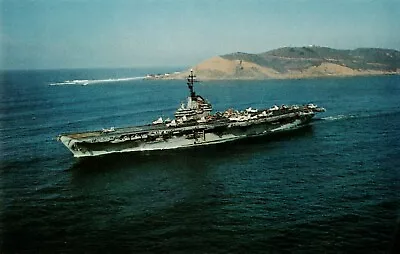 Postcard USS Shangri-La CVS-38 Aircraft Carrier • $4.75