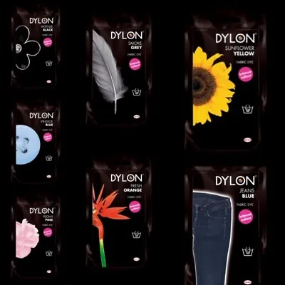 DYLON® - Fabric Hand Dye 50g - Full Colour Range Available • £5.75