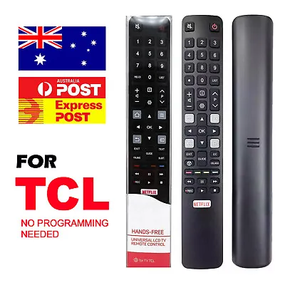 TCL Remote RC802N ARC802N YUI1 For TCL TV 55C2US 65C2US 75C2US 43P20US NETFLIX  • $9.95