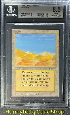 MTG Arabian Nights 1993 Desert BGS 8.5Q++ (Baby Quad++) NM/MT+ Old School 93/94 • $36.99