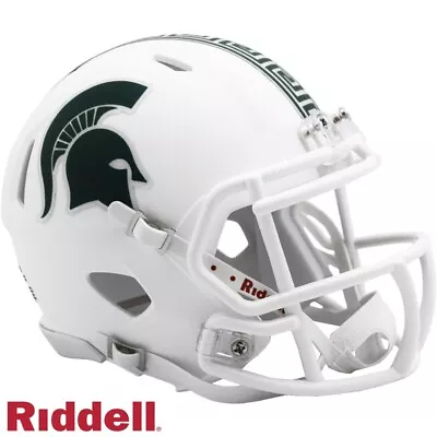 *sale* Michigan State Spartans Speed Mini Ncaa Football Helmet Riddell! • $32.77