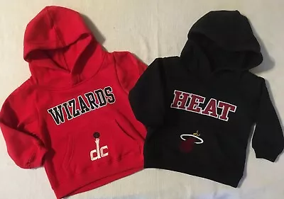 NBA Miami Heat Washington DC Wizards Infant Toddler Pullover Hoodie • $13.99