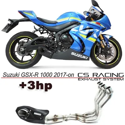 Suzuki GSX-R1000 2017-24 CS Racing Full Exhaust + Headers + DB Killer 3hp) • $1663.09