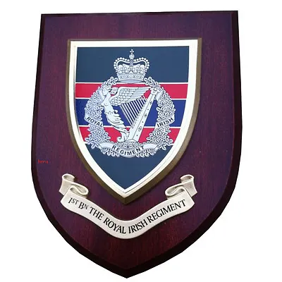 1st Royal Irish Regiment Military Wall Plaque Uk Hand Made For MOD • £21.99