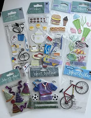 Jolee's Boutique Scrapbook Stickers Huge Lot 7 PACKS NIP Nurse Birthday Bike • $20