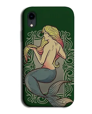 Vintage Mermaid & Mirror Phone Case Cover Retro Underwater Ocean Mermaid J740 • £14.95