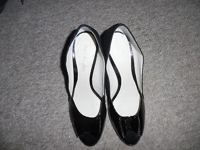 New.Jane Shilton Shoes.Size UK 7/40. Colour Black.100% Patent Leather. • £10
