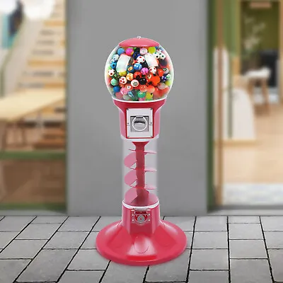 $666 • Buy Vintage Candy Gumball Machine  Freestanding Dispenses Gumballs W/ 2*Keys LM-110 