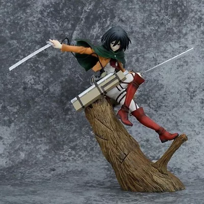 Anime Attack On Titan Mikasa Ackerman Action Doll PVC Figure New No Box Toy Doll • $36