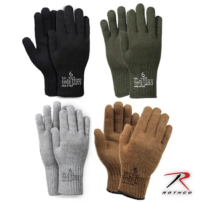 Rothco 8418 Wool/Nylon Military Stamped G.I. Glove Liners • $11.50