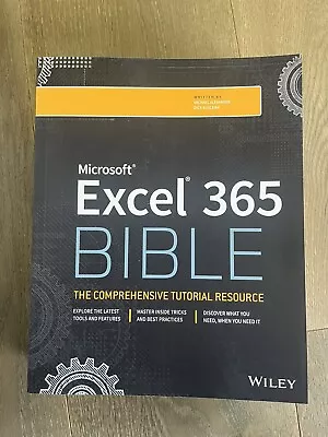 Microsoft Excel 365 Bible By Michael Alexander (English) Paperback Book • £20