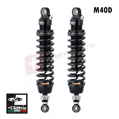 Matris M40D Black Rear Shocks For Moto Guzzi 850 V7 Special/Stone 2021 Onwards • $1143.81