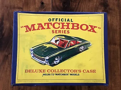 Matchbox Fred Bronner Series Deluxe Collector's Official Carry Case 1968 Trifold • $40