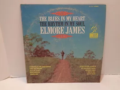 Elmore James   The Blues In My Heart The Rhythm In My Soul  1969 LP.  Excellent! • $18.95