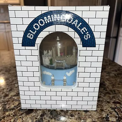 Bloomingdale's London Musical Water Snow Globe Three Jays Imports Hard To Find • $104.99