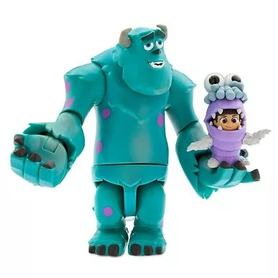 Disney Sulley With Boo Action Figures Pixar Toybox 6  Monster Inc Very Heavy Set • $19.97