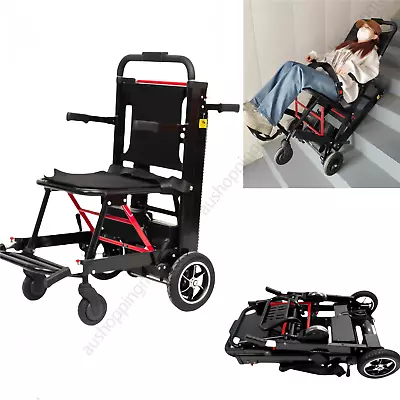 160kg Electric Stair Climbing Electric Wheelchair Elderly Lifting Chair Foldable • $2350