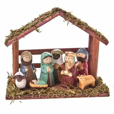 Gisela Graham Ceramic Nativity Set - Christmas Nativity Set  • £21.99