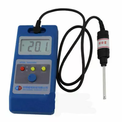 LCD Tesla Meter WT10A Gaussmeter Surface Magnetic Field Tester With Ns Function • $109.98