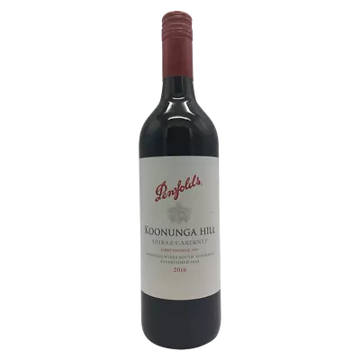 Penfolds Koonunga Hill Shiraz Cabernet 2016 750mL X 1 Bottle • $24