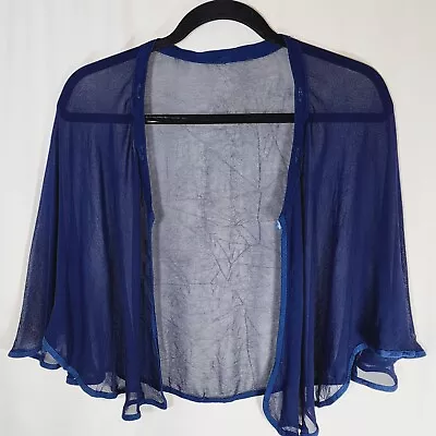 NEW Holy Clothing JULIETTE MAXI DRESS Capelet Replacement Only 2X Navy Blue Top • $28