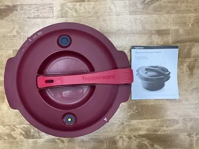 Tupperware Microwave Pressure Cooker-Red-NEW-SHIPPING INCLUDED • $88