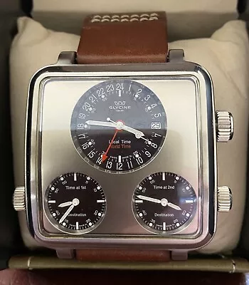 GLYCINE AIRMAN 7 Watch Good Condition Great Time • $3300