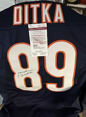Mike Ditka Chicago Bears Signed Full Size XL Jersey Auto JSA Certified COA • $80