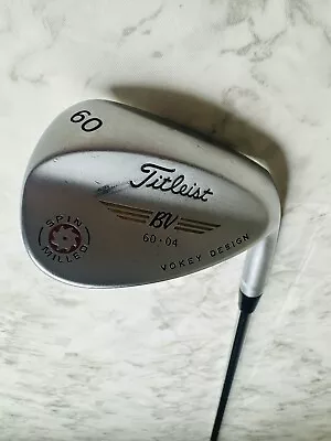 Titleist Vokey Designed BV SM Wedge 60.04 Degree Steel Shaft Right Handed • $30