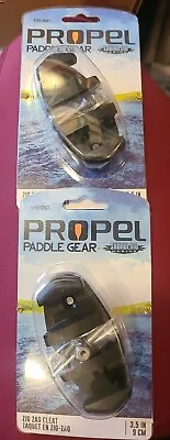 Shoreline Marine Propel Paddle Gear ZIG-ZAG CLEAT. 3.5  Black Lot Of 2 (P) • $9.99