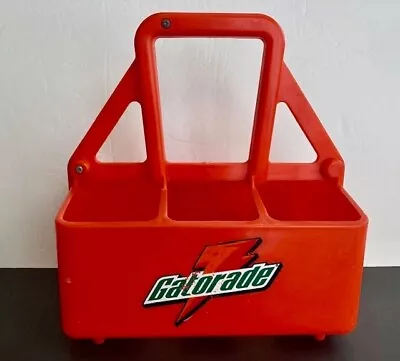 Gatorade 6 Bottle Carrier Holder Tote 32 Oz Sport Lightning Bolt Vintage • $14.78