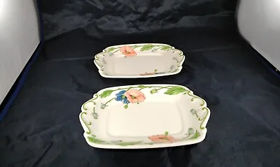 Villeroy & Boch Amapola Butter Tray - Clean!! Set Of 2 8.5in  • $25