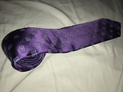 Canali Italian Silk Tie Purple • $29.88