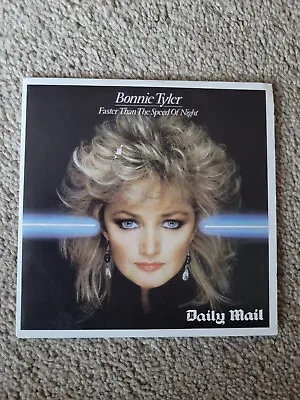 Bonnie Tyler - Faster Than The Speed Of Light Daily Mail Promo Cd - £2 10 - Pp • £2.10