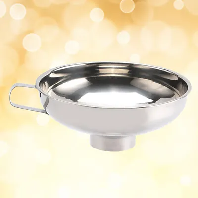 Stainless Steel Funnel Large Diameter Wide Mouth Kitchen Funnel Food Pickle Jam • $7.20