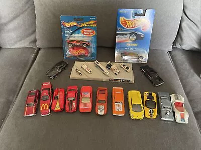 Lot Of Vintage Diecast Hot Wheels Sponsored Race Cars 80s 90s 00s • $19.99