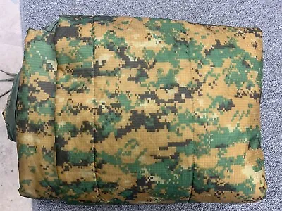 USMC Zippered Poncho Liner Woobie Blanket MARPAT  • $70