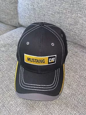 CAT Caterpillar Dealer Mustang Cat Construction Equipment Trucker Hat Ball Cap • $19.89