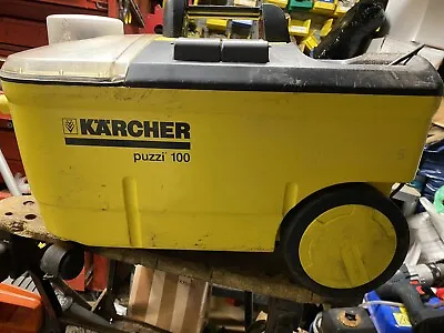 KARCHER PUZZI 100 Commercial CARPET & UPHOLSTERY CLEANER 240V • £150