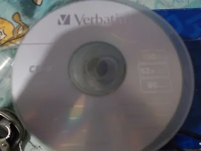 Verbatim/MEMOREX CD-R 100 Pack Blank CD-R Discs 52X 700MB 80 Min In Case • $20.75