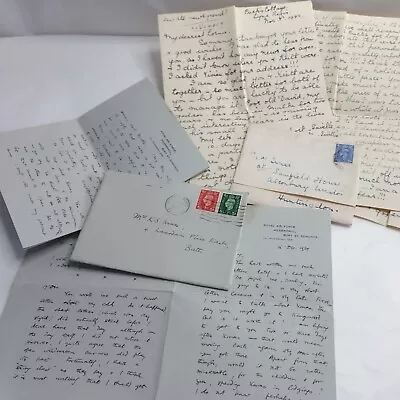 £9 • Buy WWII Letters 4 Lansdown Place East , Bath RAF Mildenhall St Edmunds Handwritten 