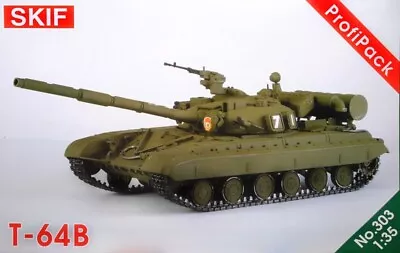 Skif 303 - 1/35 - Soviet T-64B Soviet Main Battle Tank Plastic Model Kit • $51.99