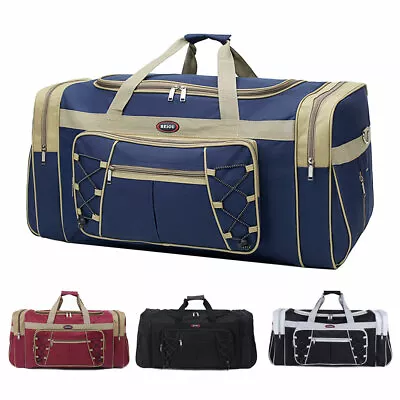 Large Travel Duffle Bag 26  Men Women Sport Luggage Bag Waterproof Double Handle • $22.95