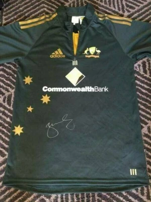 $159 • Buy Brad Hodge Signed Cricket Jersey/Shirt Australia Signed Jersey/Shirt